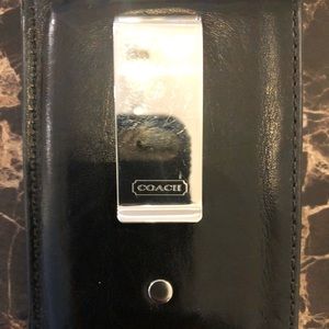 Coach wallet w/ money clip
